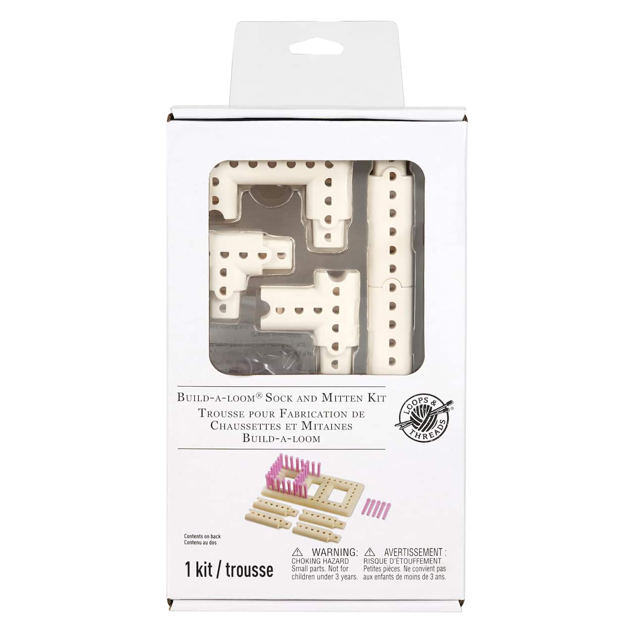 Trousse pour fabrication de chaussettes et mitaines Build-a-Loom de Loops & Threads